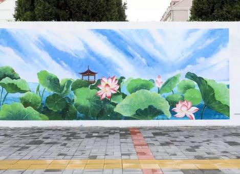  南漳墙绘施工材料制作工艺说明