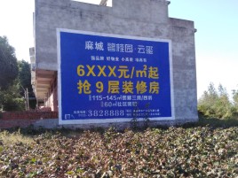  南漳墙体广告的好处