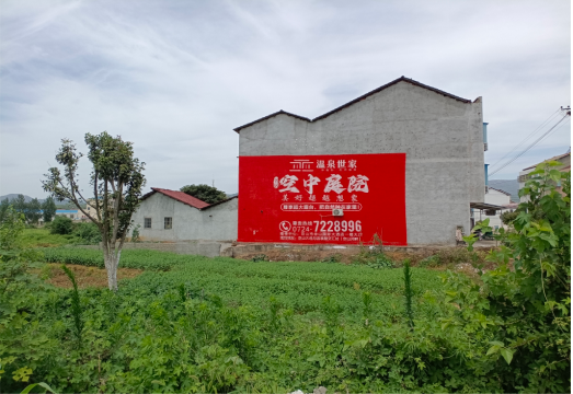  南漳做墙体广告的意义
