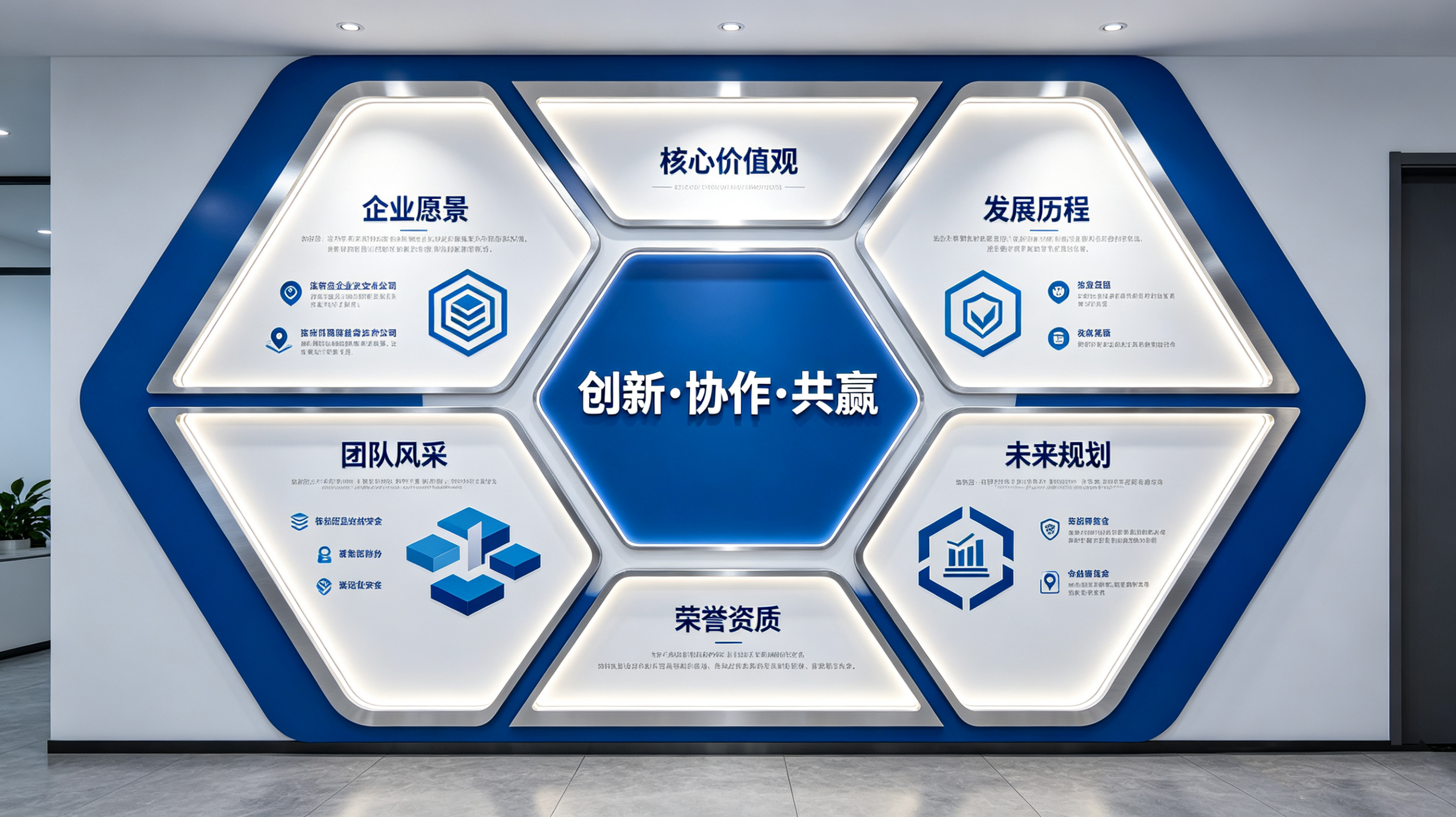  南漳企业文化墙六边形避坑指南（新手常犯5个错误）
